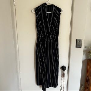 Vince Navy and White dress